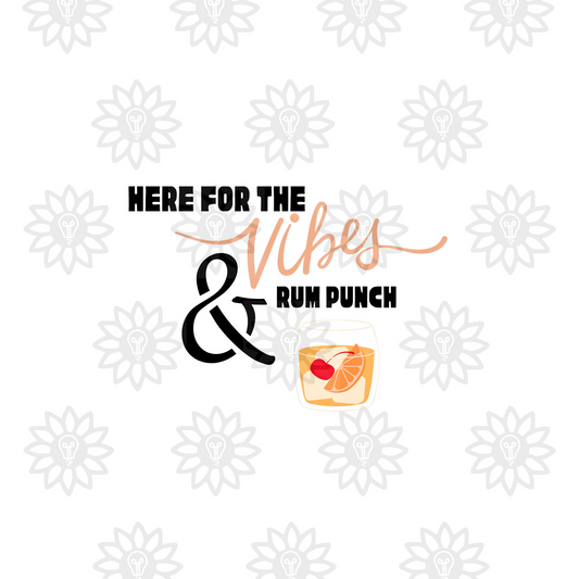 Vibes and rum punch